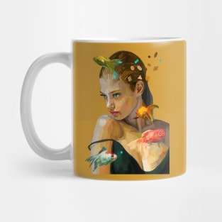 The girl with dreams Mug